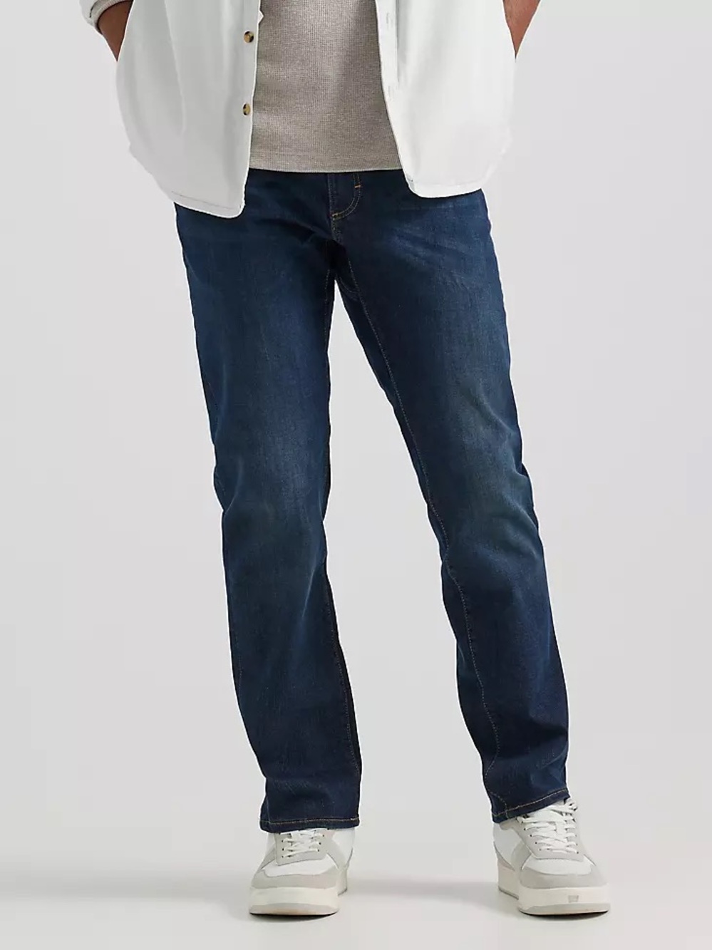 Lee Extreme Motion Athletic Fit Jeans - Blue Strike - 38x30 - New